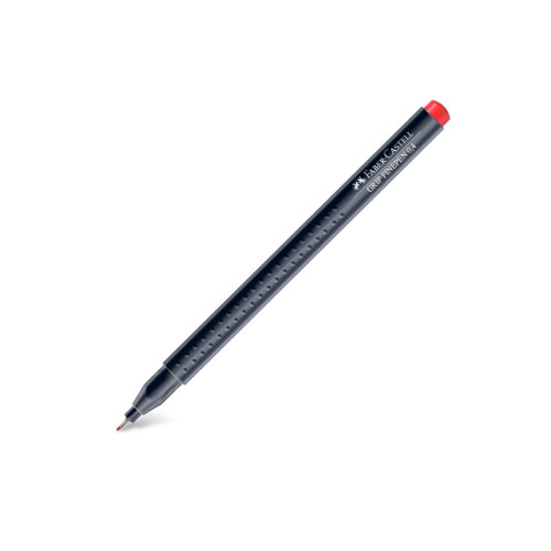 Cienkopis Grip wkład czerwony 0,4mm 1kol. Faber Castell (FC151621)