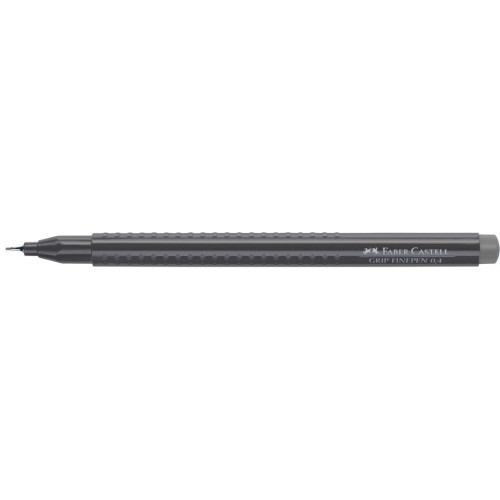Cienkopis Grip Finepen wkład szary 0,4mm 1kol. Faber Castell (FC151672)