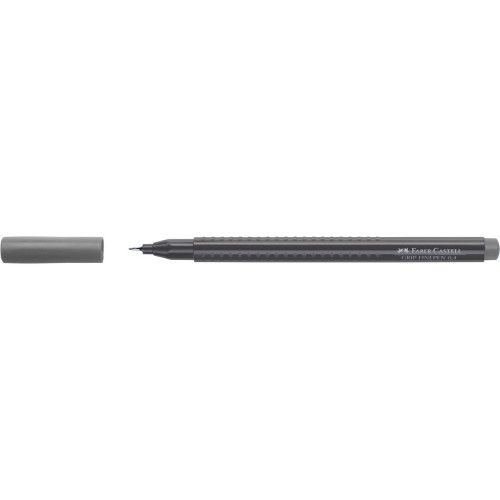 Cienkopis Grip Finepen wkład szary 0,4mm 1kol. Faber Castell (FC151672)