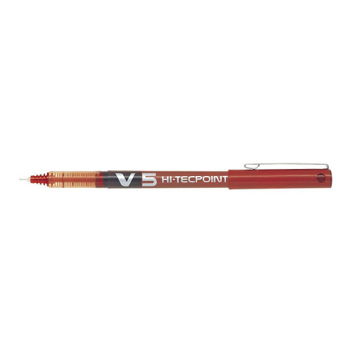 Cienkopis Hi-Tecpoint V5 wkład czerwony 0,3mm 1kol. Pilot (BX-V5-R)