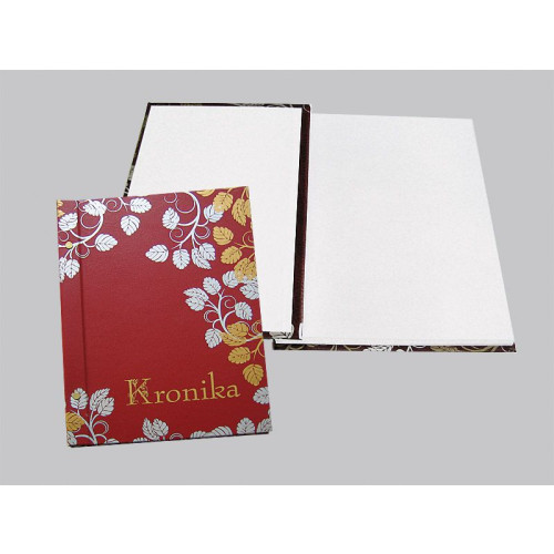 Kronika NADRUK WIELOBARWNY bordowy 100k. [mm:] 250x345 Warta (1829-319-061)
