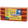 Plastelina 1 kol. czerwona 1000g Astra