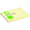 Notes samoprzylepny (karteczki) żółty jasny 100k [mm:] 102x76 Q-Connect (KF01410)