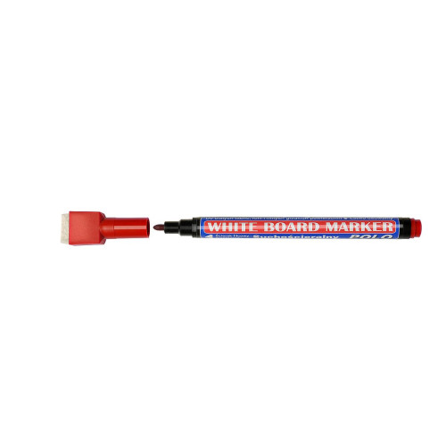 Marker suchościeralny POLO wkład czerwony 1,5-2,0mm okrągła końcówka Kamet (K-2051)