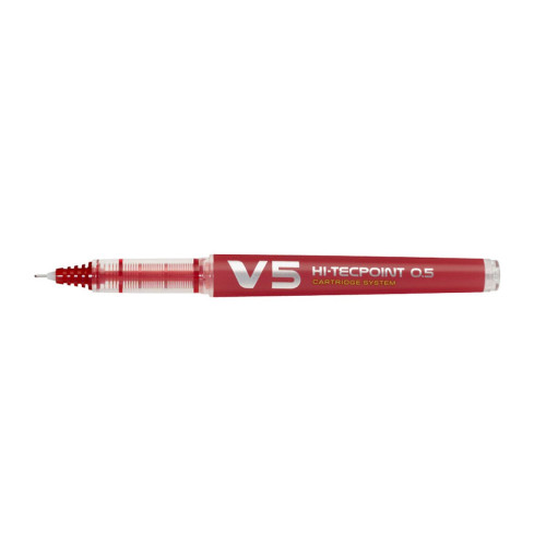 Cienkopis V5 wkład czerwony 0,3mm 1kol. Pilot (BXC-V-R)