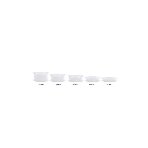 Wstążka 25x25 [mm x m] biały Partydeco (TSZ25-008)