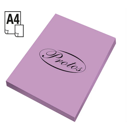 Papier kolorowy A4 fioletowy 50k. 160g [mm:] 210x297 Protos