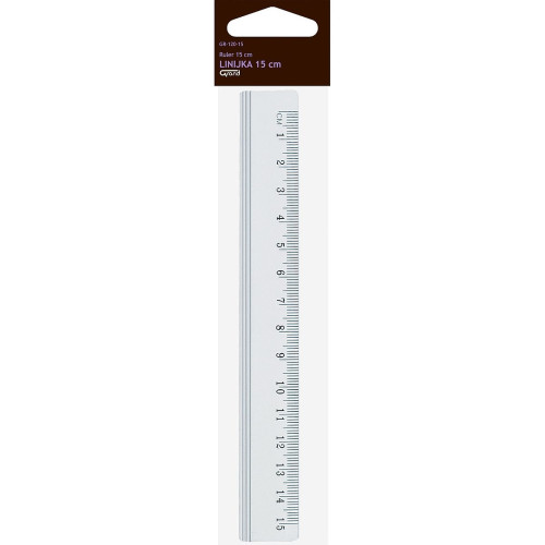 Linijka aluminiowa 15cm Grand (GR-120-15)