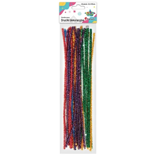 Drucik Craft-Fun Series kreatywny kolor: mix 300mm 40 szt Titanum (282816)