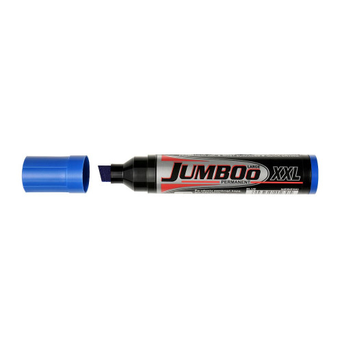 Marker permanentny Jumbo wkład niebieski 2,0-12,0mm ścięta końcówka Kamet (K-2042)