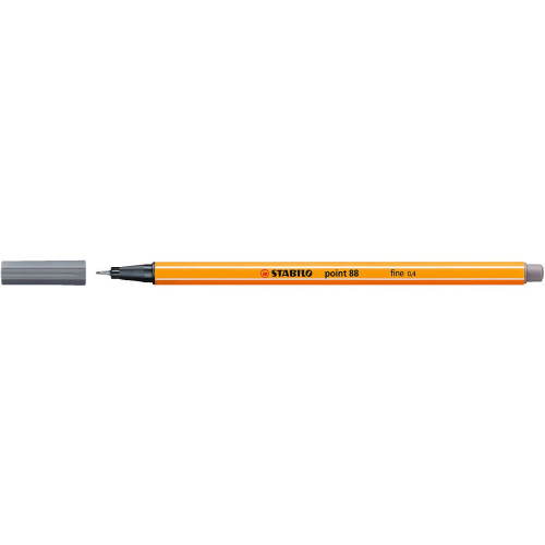 Cienkopis wkład szary ciemny 0,4mm 1kol. Stabilo (88/96)