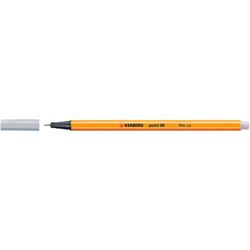 Cienkopis wkład szary 0,4mm 1kol. Stabilo (88/94)