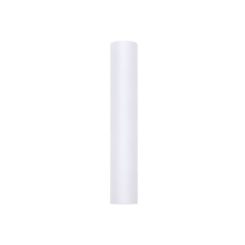 Tiul tiul 30x9 [mm x m] biały Partydeco (TIU30-008)