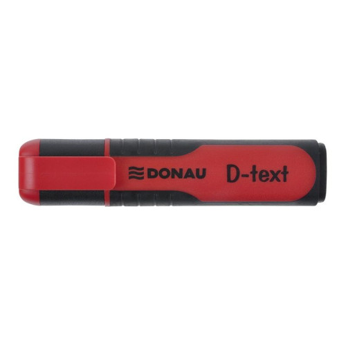Zakreślacz D-Text wkład czerwony 1,0-5,0mm Donau (7358001PL-04)