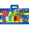 Plastelina 10 kol. mix Flamingo (PL10)