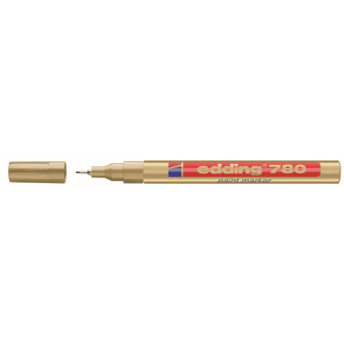 Marker olejowy wkład złoty 0,8mm Edding (780)