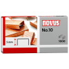 Zszywki 10 miedzianowe nr 10 1000 szt Novus (040-0207)