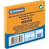 Notes samoprzylepny (karteczki) Neon pomarańczowy 100k [mm:] 76x76 Donau (7586011-12)