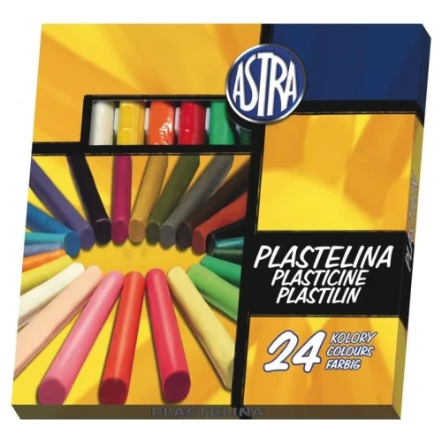Plastelina 24 kol. mix Astra (303110001)