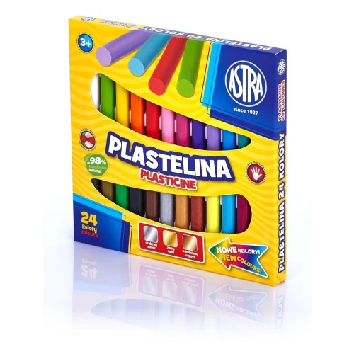 Plastelina 24 kol. mix Astra (303110001)