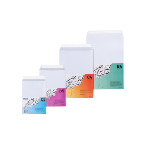Koperta C4 HK biała [mm:] 229x324 Bantex (400085701) 25 sztuk