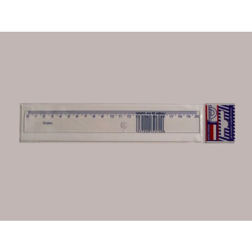 Linijka plastikowa 20cm Grales (L20 Bl)