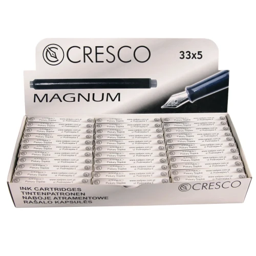 Naboje długie Magnum czarne Cresco (80036)