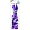 Drucik Craft-Fun Series pompony, druciki, oczka kolor: fioletowy Titanum (16072A)