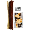 Drucik Craft-Fun Series pompony, druciki, oczka kolor: brązowy Titanum (16072A)
