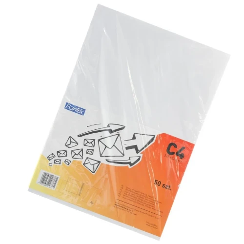 Koperta C4 HK biała [mm:] 229x324 Bantex (400089461) 50 sztuk