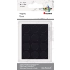 Magnes Craft-Fun Series krążki samoprzylepne czarne śr. 12mm Titanum (23201) 12 sztuk