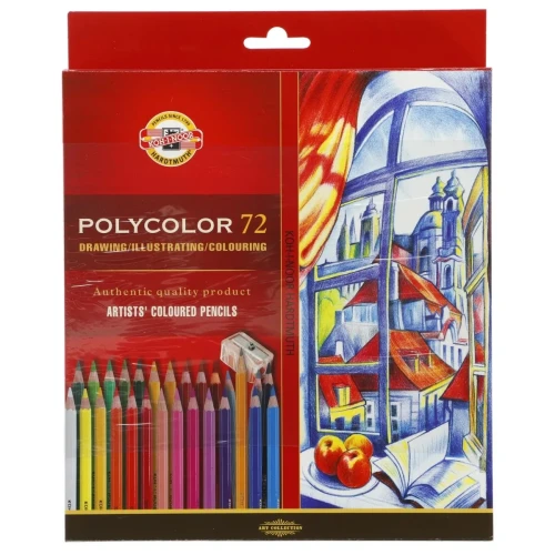 Kredki ołówkowe 72 kol. Koh-I-Noor