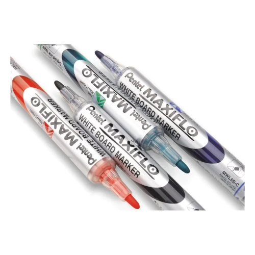 Marker suchościeralny wkład czerwony 1,1-2,2mm okrągła końcówka Pentel