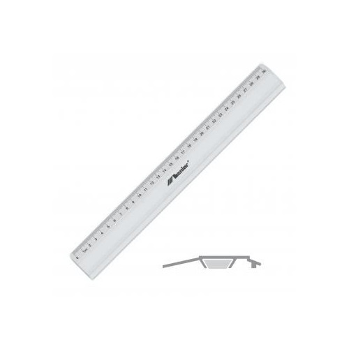 Linijka aluminiowa 20cm Leniar