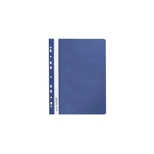 Skoroszyt A4 PP zawieszany granatowy PVC PCW Biurfol (SPP-02-09)