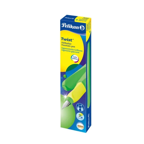 Pióro wieczne Twist Neon zielone 807258 Pelikan (300008767)