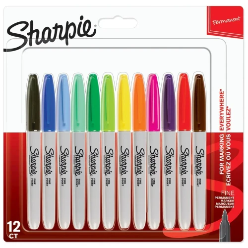 Marker permanentny 12 szt Paper Mate (2065404)