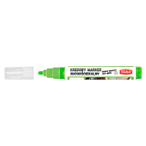 Marker suchościeralny wkład zielony 4,5mm Toma