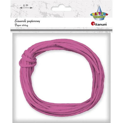 Sznurek Craft-Fun Series papierowy 5m Titanum (G75)