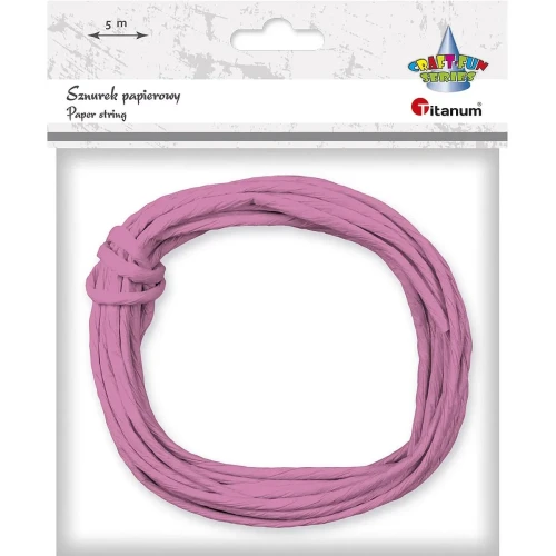 Sznurek Craft-Fun Series papierowy 5m Titanum (G56)