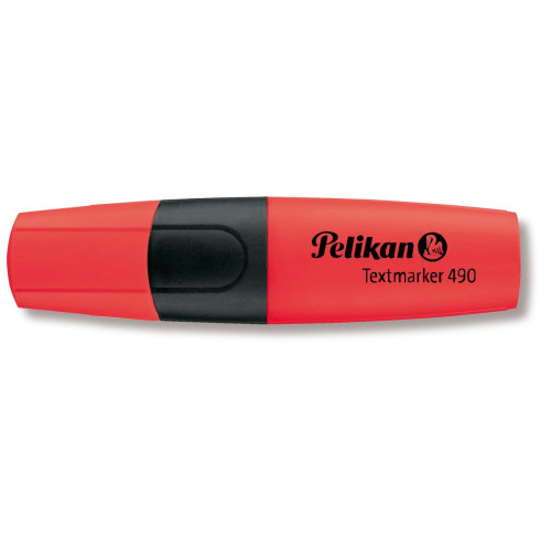 Zakreślacz Textmarker 490 940429 wkład czerwony 1,0-5,0mm Pelikan (100436027)