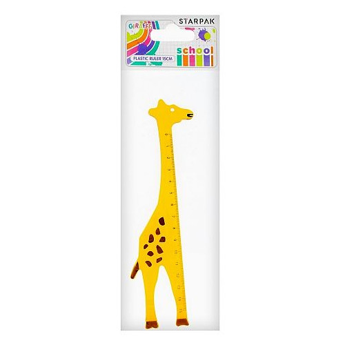 Linijka plastikowa 15cm Starpak (354297)