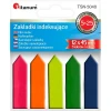 Zakładki indeksujące z folii polipropylenowej 25k [mm:] 12x45 Titanum (TSN-5040)