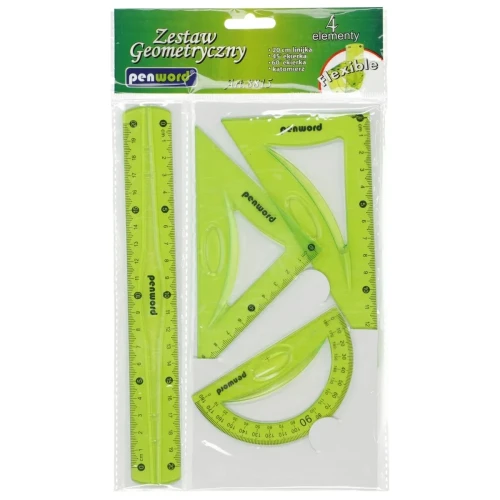 Komplet geometryczny 4 el. 20cm. 4 el. Sdm (8815)