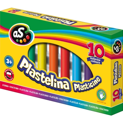 Plastelina 10 kol. mix As (303219002)