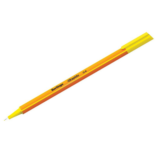 Cienkopis Rapido wkład żółty 0,4mm 1kol. Berlingo (255124)