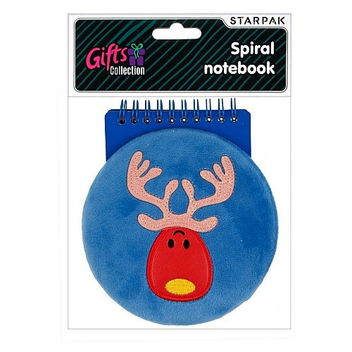 Kołozeszyt (kołonotatnik) notes na spirali renifer Starpak (433127)