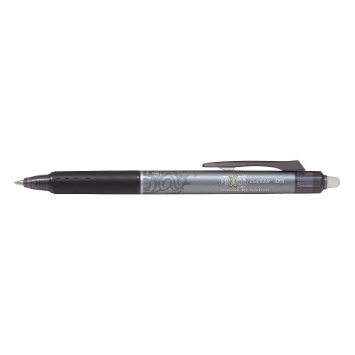 Pióro kulkowe Frixion Clicer wkład czarny Pilot (PIBLRT-FR5-B)