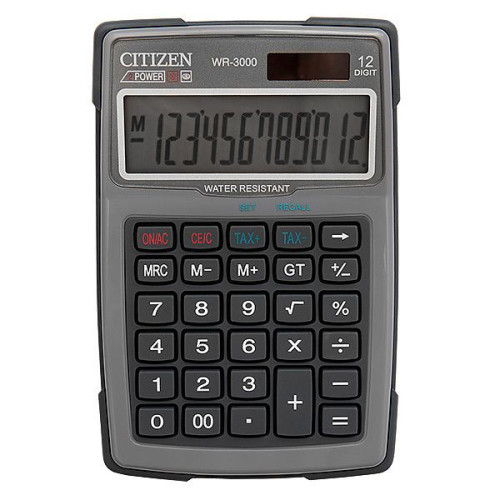Kalkulator kieszonkowy Citizen (WR-3000NRGYE)
