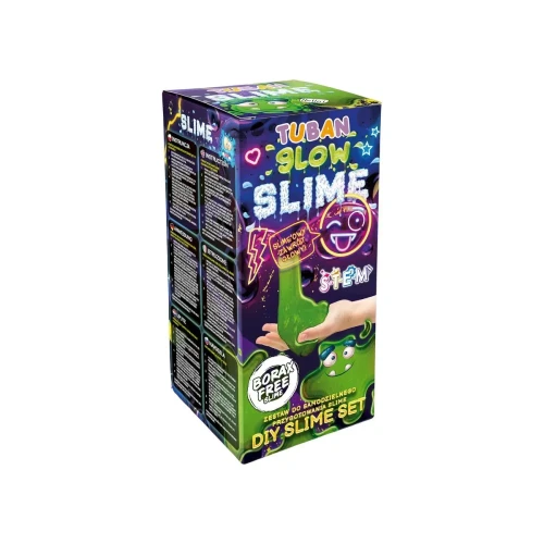 Zestaw kreatywny Glow in the dark slime Tuban (TU3144)